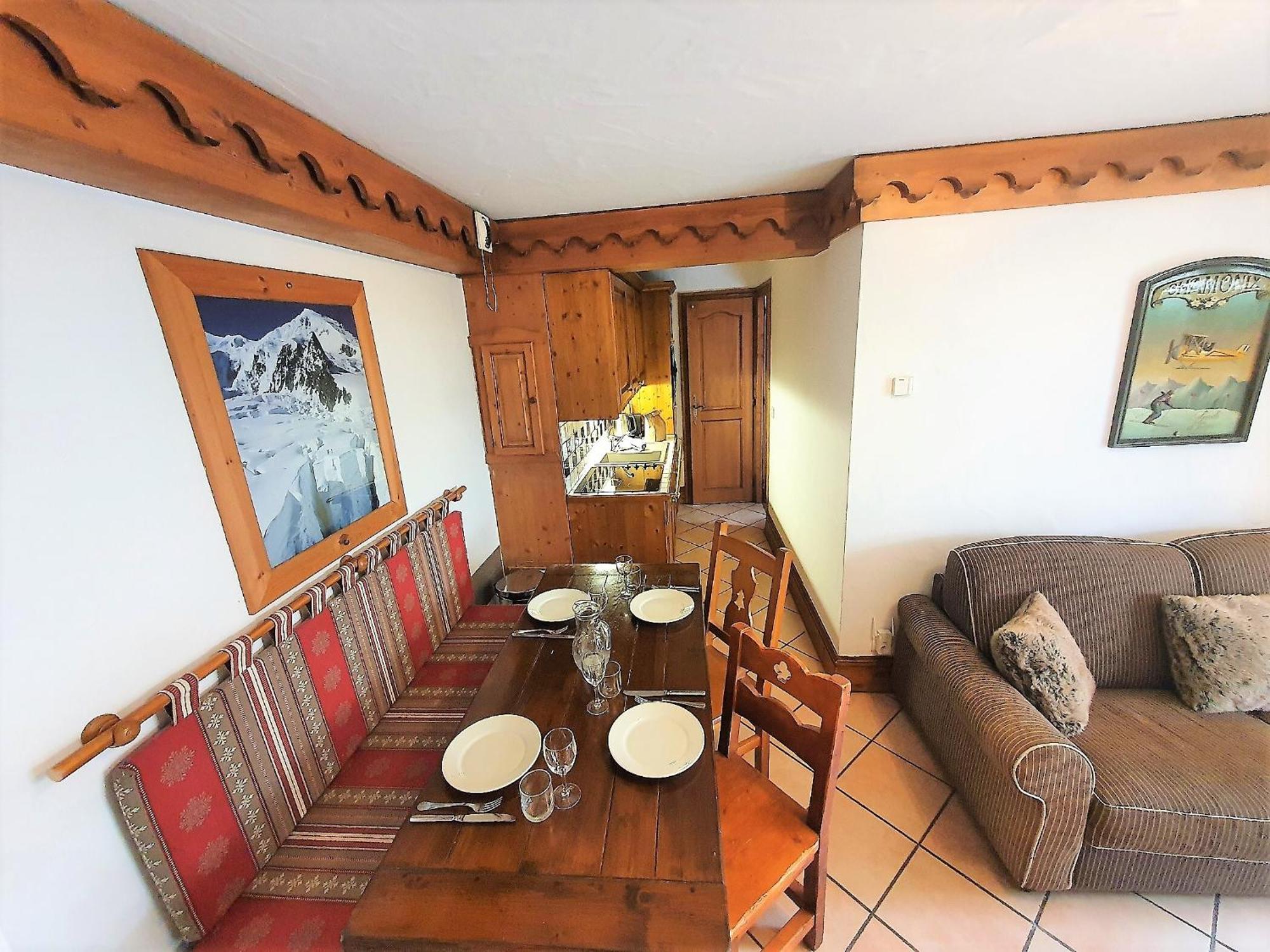 La Ginabelle Vue Montblanc 4 Personnes Διαμέρισμα Σαμονί Εξωτερικό φωτογραφία